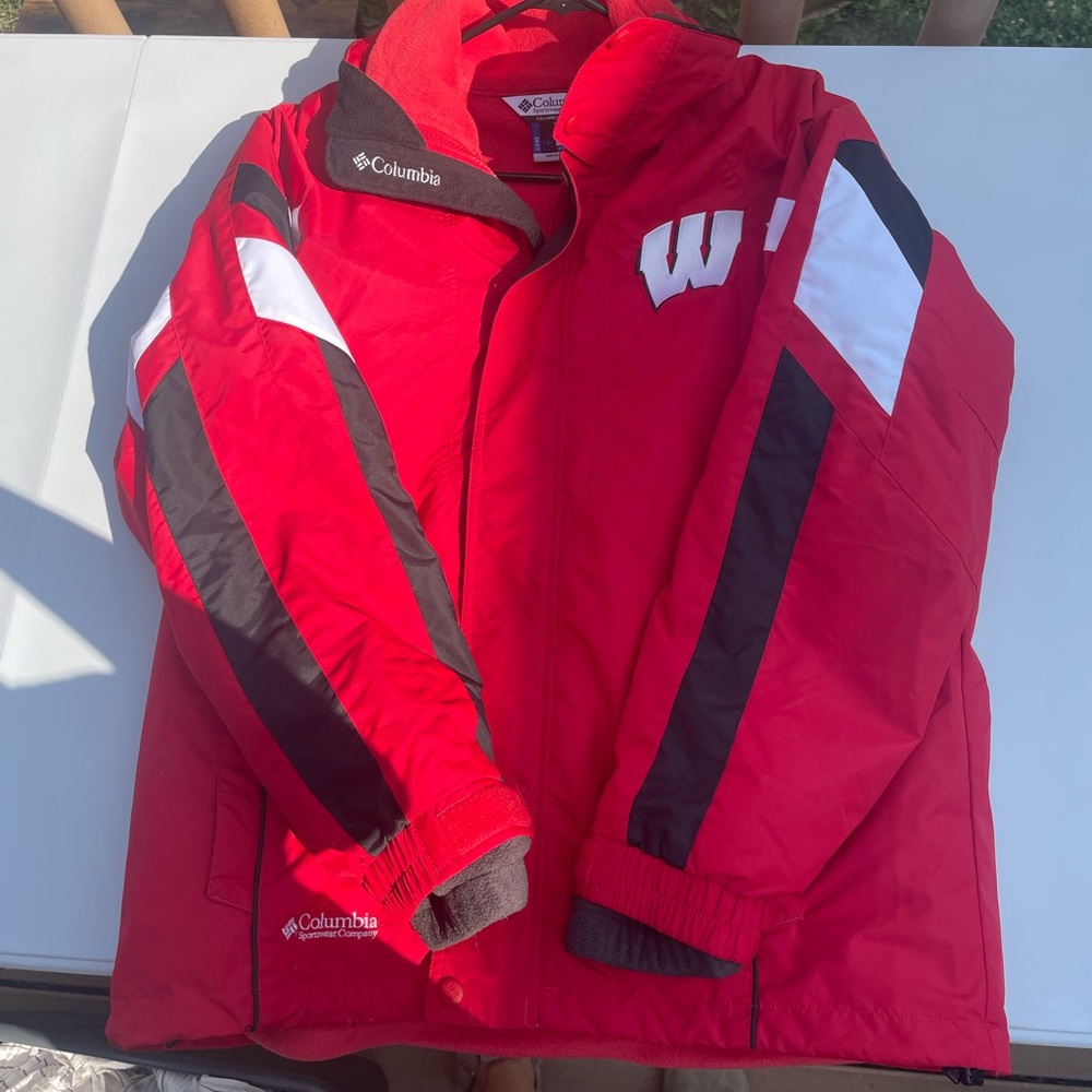 Wisconsin Columbia winter jacket